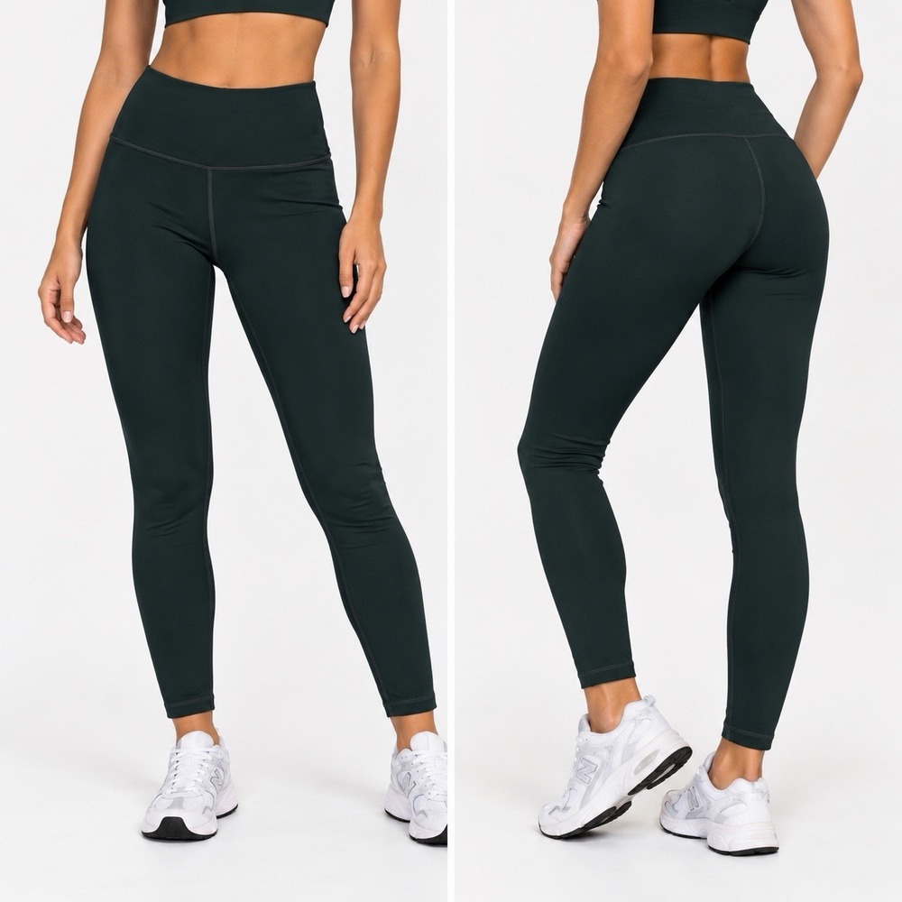 fabletics powerhold leggings dark green s